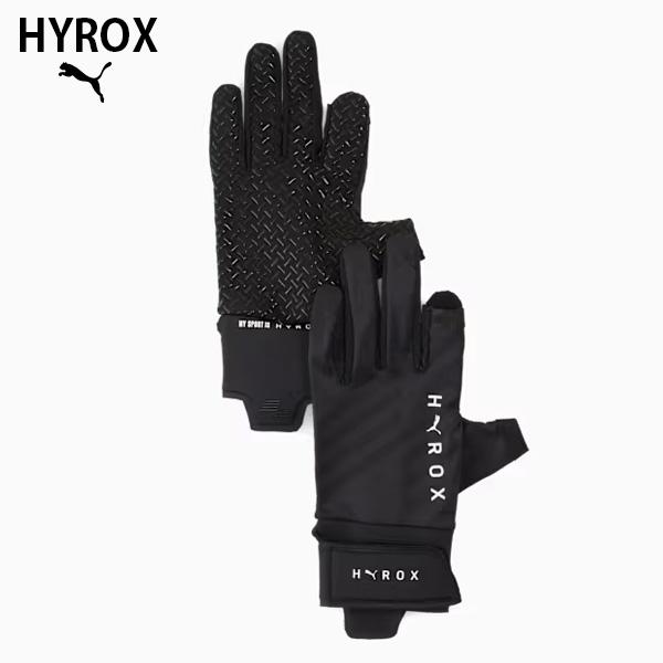 PUMA x HYROX トレーニンググローブ ユニセックス 26FW ブラック 042100_01 手袋 プーマ ハイロックス