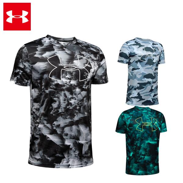 アンダーアーマー ジュニア キッズ ウエア おしゃれ カラー 黒 ブラック グレー 緑 グリーン サッカー ブランド アウトドア ファッション ランニング トレーニング 半袖 スポーツ フィットネスウェア フィットネス トレーニングウェア ...