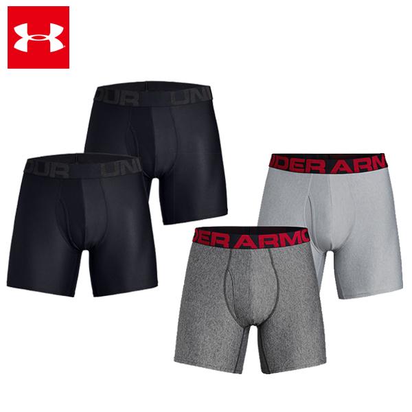 他サイト： アンダーアーマー 22SS テック 6インチ （2枚セット） (1358556) メンズ 下着 アンダーウェア ボクサー パンツ スポーツ 大きいサイズの商品画像