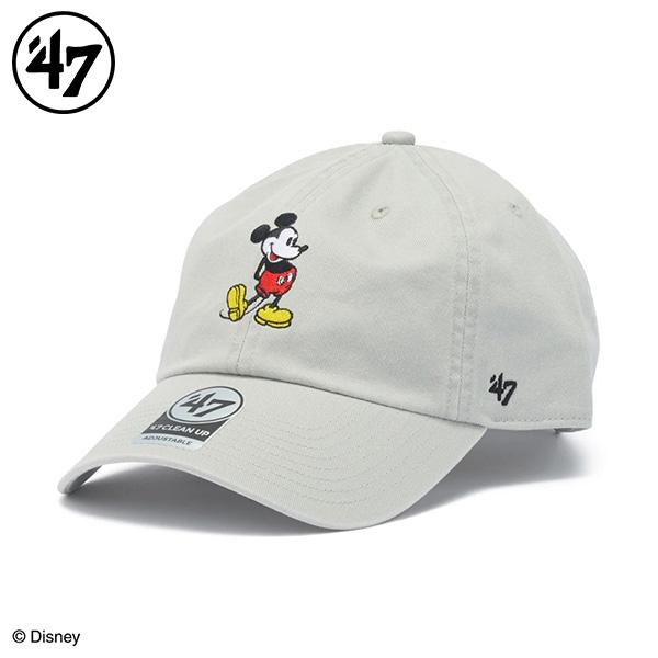 47（フォーティーセブン） キャップ クリーンナップ Disney ミッキー