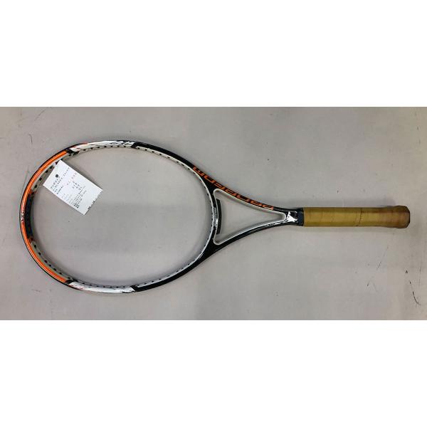 【商品名】 Ｘ−ＢＬＡＤＥ３．２ミッドプラス【メーカー】 ブリヂストン【フェイスサイズ】 98平方インチ【フレーム長】 27インチ【推奨テンション】 49〜59lbs【定価】 33,000円【グリップサイズ】 2【重量（実測値）】 318g...