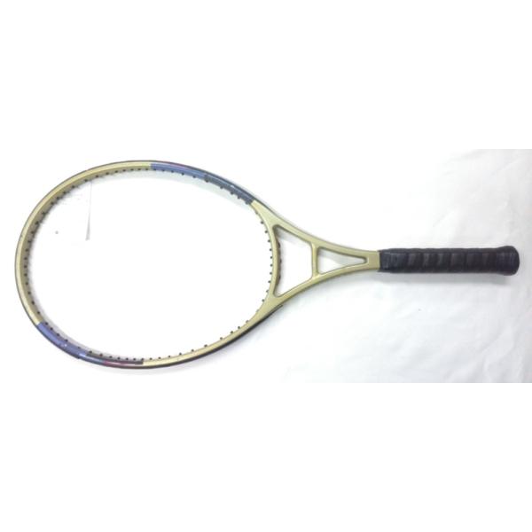 懐かしいブリヂストンのラケット。【商品名】 テックビームオーバー【メーカー】 ブリヂストン【フェイスサイズ】 108平方インチ【フレーム長】 27インチ【推奨テンション】 55〜60lbs【定価】 26,000円【グリップサイズ】 -【重量...