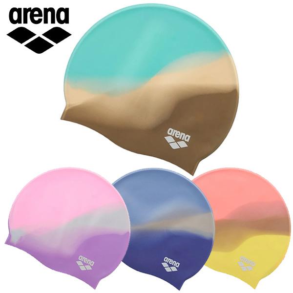 【商品名】【ARENA YOURLINE】シリコンキャップ【品番】AS4FSC15U【カラー展開】(KHGN)カーキ×グリーン(YLPK)イエロー×ピンク(NVBL)ネイビー×ブルー(PPPK)パープル×ピンク【サイズ】フリーサイズ(頭回り...