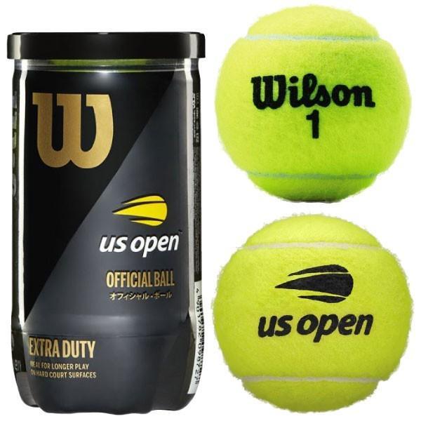 他サイト： ウィルソン US オープン エクストラデューティ WILSON US OPEN EXTRA DUTY 2球入 硬式 テニスボール 大会使用球の商品画像