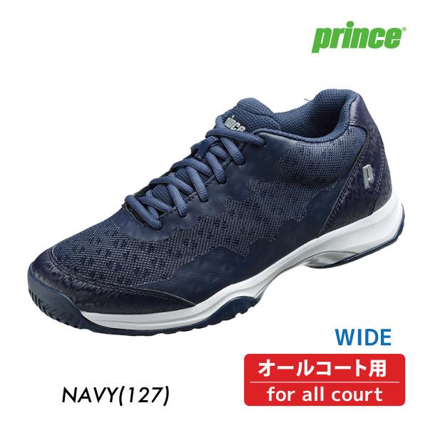 PRINCE ワイドライト アドバンス AC DPS212/127 プリンス ネイビー 2022SS テニスシューズ オールコート用