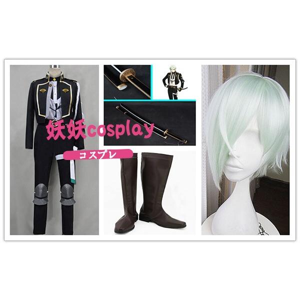 コスプレ衣装 ウィッグ 靴 武器 刀剣乱舞 太刀 膝丸 鶴丸国永 髭切 小狐丸 刀剣男士 忘年会 文化祭 仮装 豪華 華麗 高品質 Emozioniestranieventi It