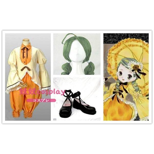 Maiden Maiden ローゼンメイデン 真紅 蒼星石 真紅 金糸雀 翠星石 Rozen 雛苺 水銀燈 コスプレ衣装 ウイッグ 靴 Rozen 忘年会 文化祭 仮装 豪華 華麗 高品質 Qwsn Jsq 6 サンダー