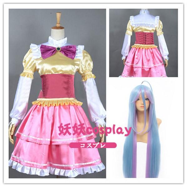 変装 仮装 豪華 華麗 高品質 コスプレ衣装 コスプレ衣装 ウイッグ Yxrs Bl 2 サンダー 白 しろ 空 そら ステファニー ドーラ コスプレ衣装 ノーゲーム ノーライフ