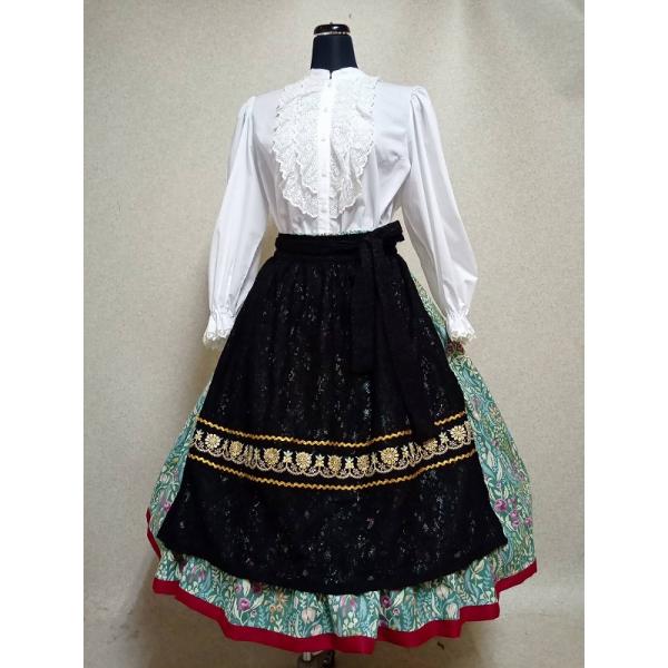 フォークダンス衣装　エプロン ayadream2275_apb2k