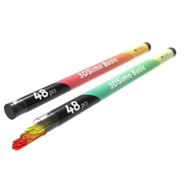 3Dペン 3DSIMO（シーモ）用低温フィラメント（オレンジ・イエロー