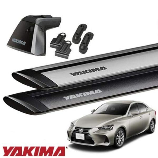 YAKIMA 正規品 レクサス IS/IS F XE30型 ベースキャリアセット (ベースライン・ベースクリップ175,159 ・ジェットス