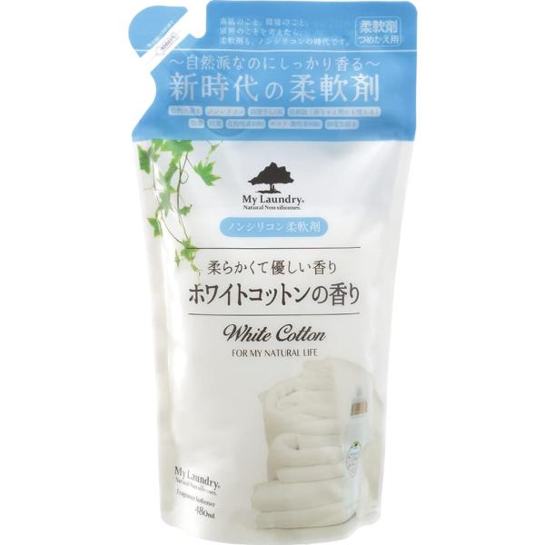 他サイト： マイランドリー詰替用 ホワイトコットンの香り 480mlの商品画像