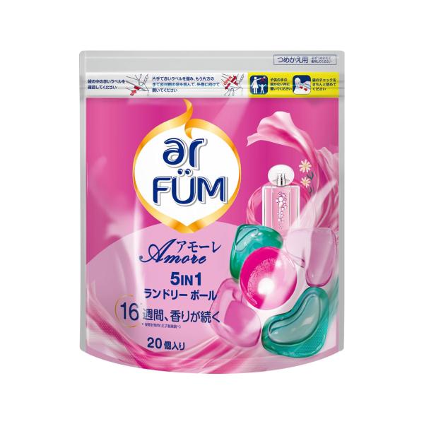 韓国1.2億個販売突破洗濯洗剤 アフューム arfum アモーレ Amore ジェル