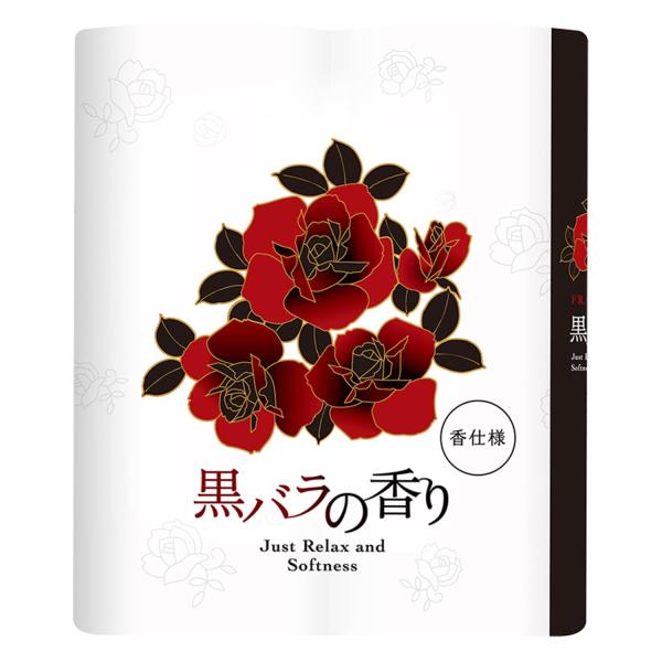 他サイト： 四国特紙 x nepia トイレットロール 黒バラの香り 30m(ダブル) 4ロールの商品画像
