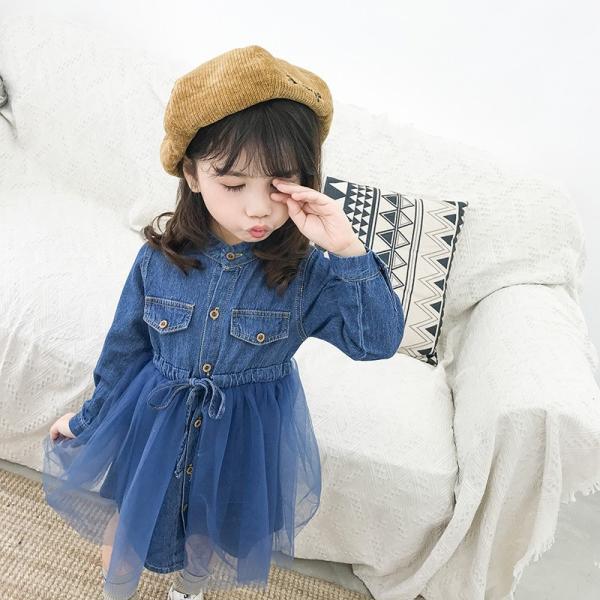 子供服 女の子 ワンピース 長袖 デニムワンピース 襟付き 韓国子供服 ジュニア キッズ Dress スーツワンピース 通学着 通園着 フォーマル 韓国子供服 Buyee Buyee Japanese Proxy Service Buy From Japan Bot Online