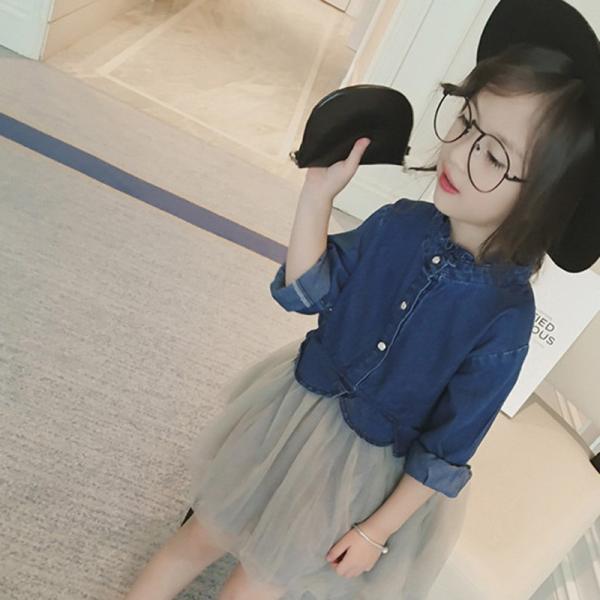 子供服 女の子 ワンピース 長袖 デニムワンピース 襟付き 韓国子供服 ジュニア キッズ Dress スーツワンピース 通学着 通園着 フォーマル 韓国子供服 Buyee Buyee Japanese Proxy Service Buy From Japan Bot Online