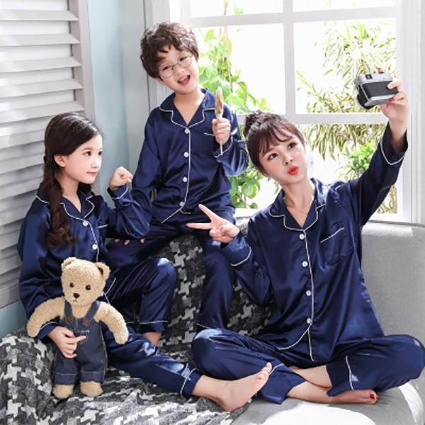 親子ペア パジャマ ペアパジャマ 綿パジャマ ペアルック ナイトウェア 前開き 寝巻き 長袖 上下セット 春秋 ルームウエア ラブラブ ご家 部屋着 Y アユストア 通販 Yahoo ショッピング
