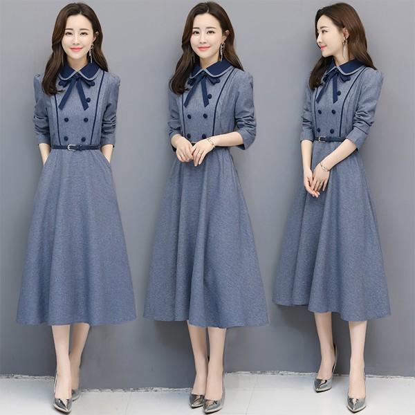 ワンピース レディース 40代 ロングワンピース きれいめ Aラインワンピース ハイウエスト 着痩せ フォーマルワンピース 卒業式 入学式 春ワンピース 通勤 Ol Y アユストア 通販 Yahoo ショッピング