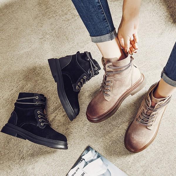 レースアップ 編み上げブーツ ショートブーツ イギリス風 ブーツ ショート丈 レディース 女 歩きやすい 秋冬 Y アユストア 通販 Yahoo ショッピング