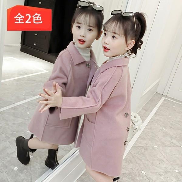 子供服 女の子 子供コート 長袖 秋冬 ラシャコート トレンチコート スプリングコート アウター 春コート ロングコート キッズコート 暖かい 防寒 おしやれ 新品 Y アユストア 通販 Yahoo ショッピング