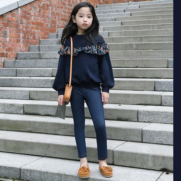 子供服 キッズ 女の子 トップス 長袖 ブラウス Tシャツ 春秋 韓国子供服 ジュニア 丸首 花柄 カジュアル フォーマル インナー 可愛い おしゃれ 小学生 通学着 Y アユストア 通販 Yahoo ショッピング