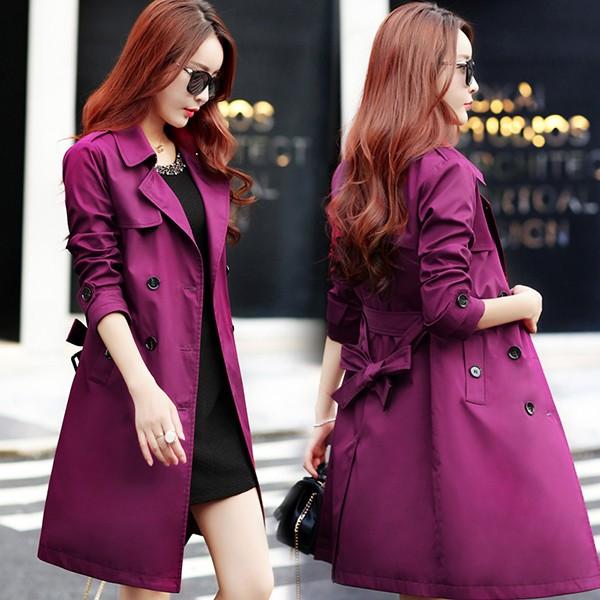 コート レディース 40代 春秋 アウター トレンチコート チェスターコート スプリングコート チュニック ロングコート 春コート 韓国風 大きいサイズ 着痩せ 防風 Y アユストア 通販 Yahoo ショッピング