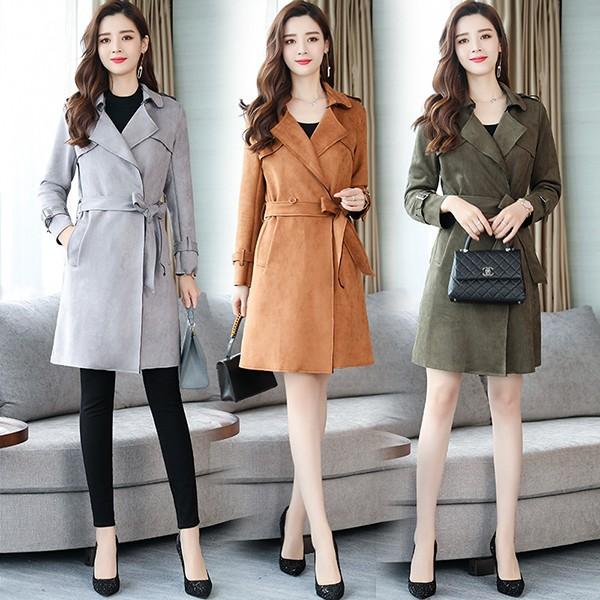 コート レディース 40代 春秋 アウター トレンチコート チェスターコート スプリングコート チュニック ロングコート 春コート 韓国風 大きいサイズ 着痩せ 防風 Y アユストア 通販 Yahoo ショッピング