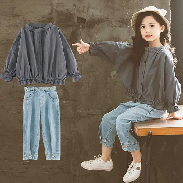 子供服 セットアップ おしゃれ 安い 女の子 秋服 ロングパンツ ギガランキングｊｐ
