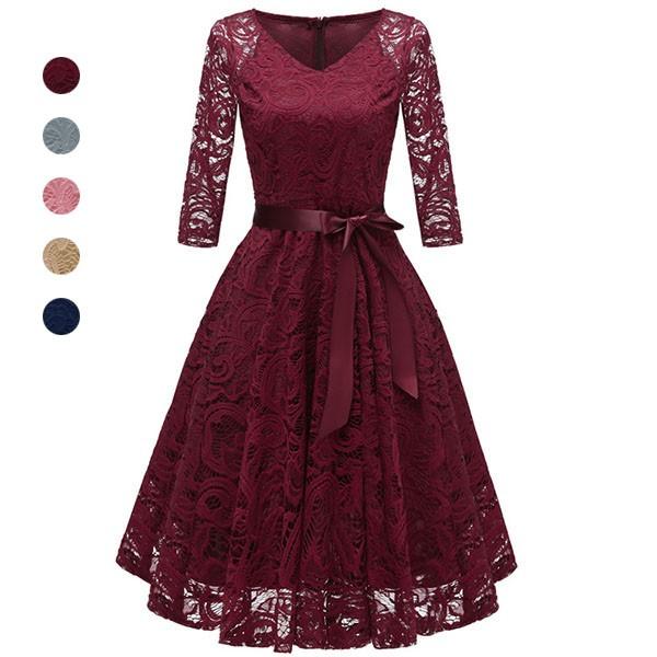 パーティードレス 結婚式 40代 代 50代 30代 春秋冬 Aライン ギガランキングｊｐ