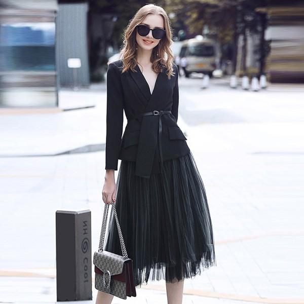 セットアップ レディース 春秋 40代 30代 長袖 フォーマル トップス アウター レーススカート スカートスーツ オフィス 大きいサイズ おしゃれ 上品 着痩せ 通勤 Y アユストア 通販 Yahoo ショッピング