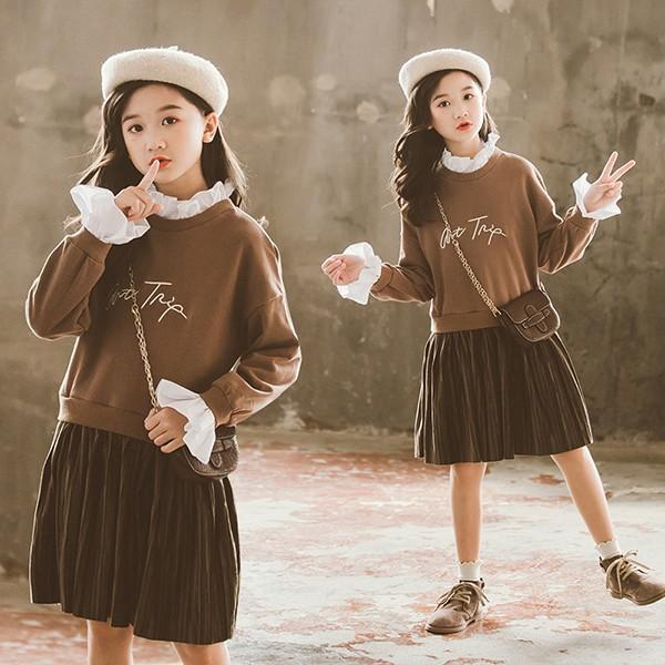 子供服 ワンピース 長袖 秋冬 女の子 キッズワンピース ロングtシャツ タートルネック 子供ドレス ジュニア ベビー服 暖かい おしゃれ 可愛い 新品 150cm 160cm Y アユストア 通販 Yahoo ショッピング