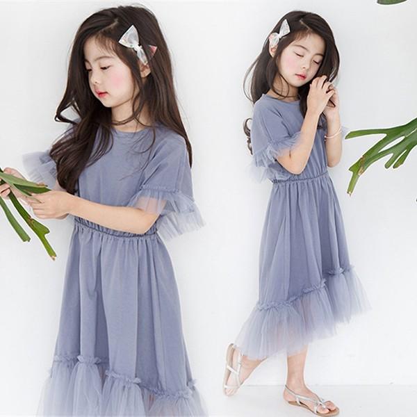 子供服 ワンピース 半袖 春夏 女の子 キッズワンピース 薄手 レースワンピース チュニック 子供ドレス ジュニア おしゃれ 可愛い 涼しい 海辺 新品 150cm 160cm Y4524 アユストア 通販 Yahoo ショッピング