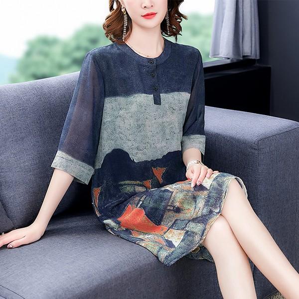 ワンピース レディース 40代 30代 春夏 半袖 きれいめ ママワンピース 膝丈 チュニック 大きいサイズ パーティードレス おしゃれ 韓国風 上品 着痩せ 新品 通勤 Y アユストア 通販 Yahoo ショッピング