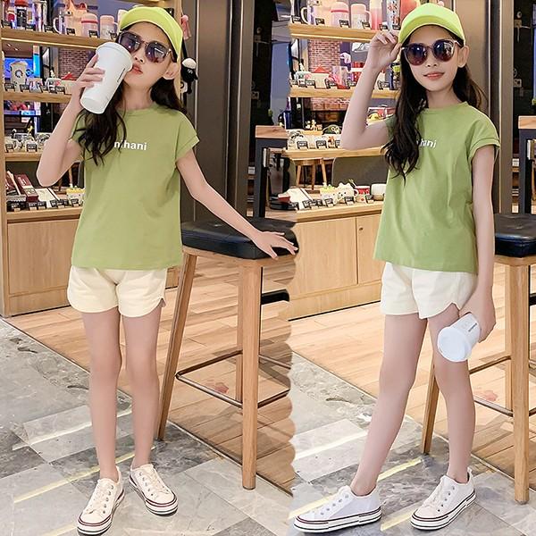 子供服 セットアップ キッズ 女の子 夏 2点セット 上下セット Tシャツ 半袖 ショートパンツ スポーツウェア ジュニア おしゃれ 可愛い カジュアル 小学生 新品 Y アユストア 通販 Yahoo ショッピング