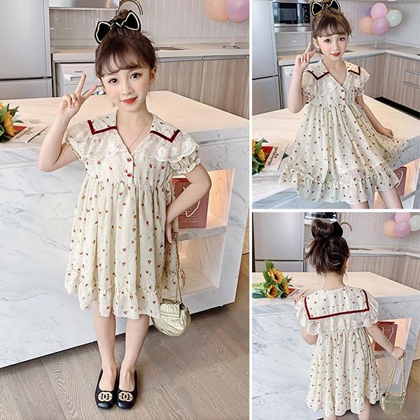 ワンピース キッズ 子供服 女の子 春夏 キッズワンピース 半袖ワンピース シフォン レース チュニック 子供ドレス お姫様 おしゃれ カジュアル 可愛い 新品 150 Y アユストア 通販 Yahoo ショッピング