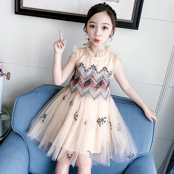 ワンピース キッズ 子供服 女の子 夏 キッズワンピース レースワンピース チュール 花柄 チュニック 子供ドレス お姫様 おしゃれ カジュアル 可愛い 小学生 新品 Y454295 アユストア 通販 Yahoo ショッピング