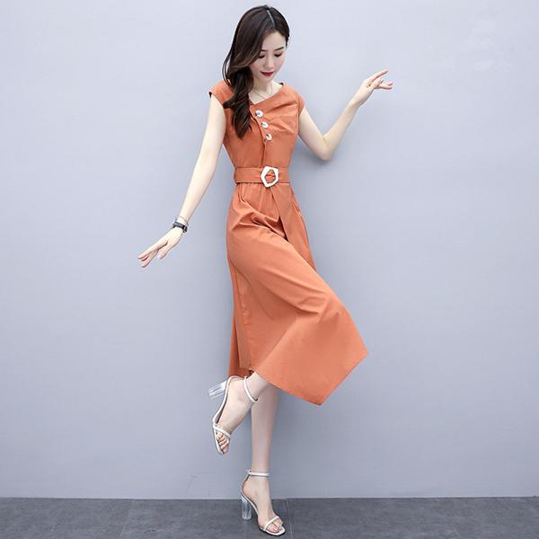 ワンピース レディース 40代 代 夏 きれいめ 上品 ロングワンピース 無地 Aライン 薄手 大きいサイズ パーティードレス おしゃれ 韓国風 着痩せ 通勤 Ol 新品 Y アユストア 通販 Yahoo ショッピング