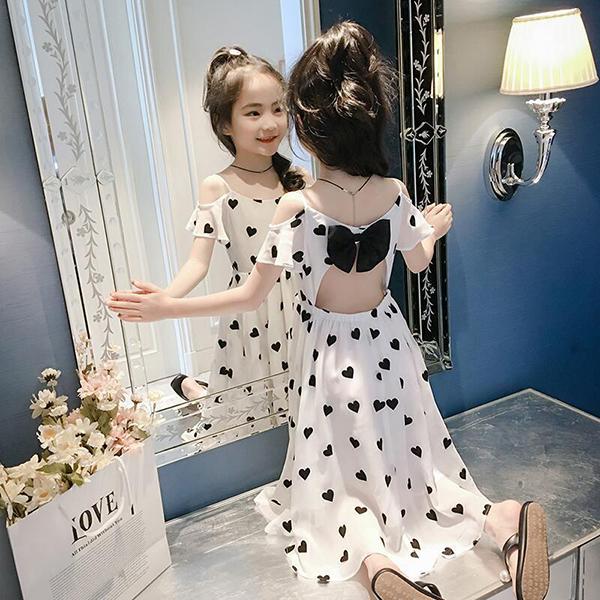 ワンピース キッズ 子供服 女の子 夏 キッズワンピース 半袖ワンピース 肩出し 蝶結び 子供ドレス ジュニア 子ども お姫様 おしゃれ 可愛い カジュアル 新品 Y アユストア 通販 Yahoo ショッピング