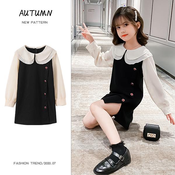 人気スポー新作 女の子 子供服 長袖 キッズ ワンピース 子供ドレス 秋服 ワンピース 女の子 安い おしゃれ 子供服 春秋 新品 小学生 カジュアル 可愛い おしゃれ お姫様 ジュニア 子供ドレス 無地 シャツワンピース キッズワンピース 子ども服 Oyostate Gov Ng