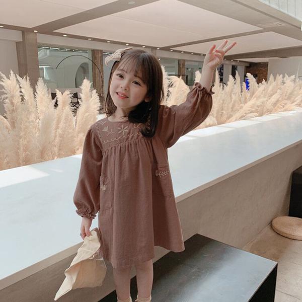 ワンピース キッズ 長袖 子供服 女の子 春秋 キッズワンピース 膝丈ワンピース 刺繍 子供ドレス ジュニア ベビー服 お姫様 おしゃれ 可愛い カジュアル 新品 Y アユストア 通販 Yahoo ショッピング
