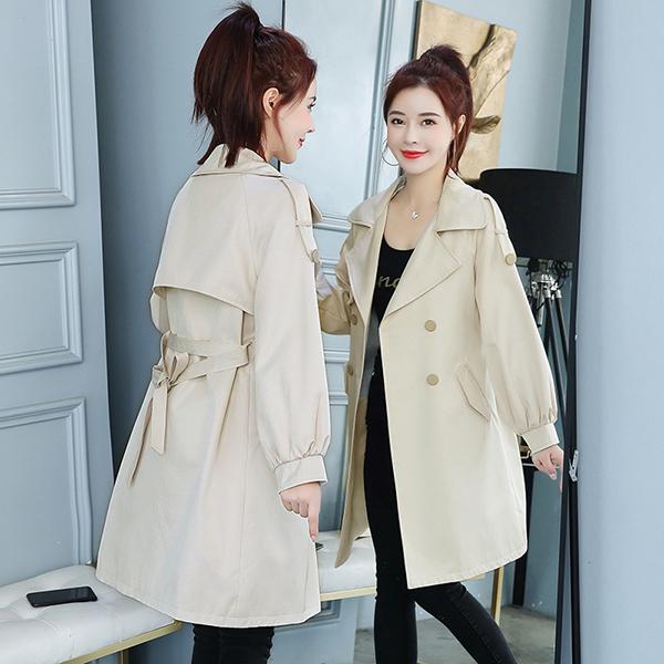 トレンチコート レディース 40代 代 春秋 コート アウター チェスターコート スプリングコート チュニック ロングコート 春コート 韓国風 大きいサイズ 着痩品 Y アユストア 通販 Yahoo ショッピング