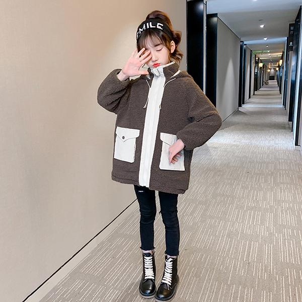 コート キッズ 子供服 女の子 冬 アウター 厚手 ボアコート 中綿コート パーカー フード付き キッズコート 子供コート 暖かい 防寒 おしゃれ 可愛い 新品 150 Y4553 アユストア 通販 Yahoo ショッピング