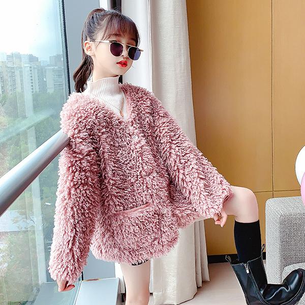 ボアコート キッズ 子供服 アウター 女の子 冬服 厚手 トップス コート ジャケット 子供コート キッズコート 暖かい 防寒 おしゃれ 可愛い 新品 110 1 130 140 Y アユストア 通販 Yahoo ショッピング