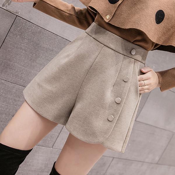 ショートパンツ レディース 秋冬 ボトムス ワイドパンツ 半ズオン Aライン ガウチョパンツ 短パン 美脚 女性用 きれいめ 大きいサイズ おしゃれ 着痩せ 上品 Ol Y アユストア 通販 Yahoo ショッピング