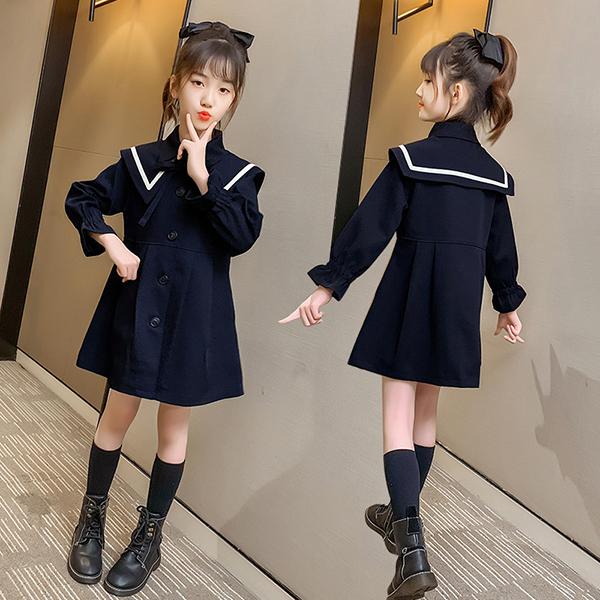 子供服 ワンピース 160 韓国子供服 女の子 キッズ 春服 長袖 シャツワンピース 子供ドレス Dress 子ども服 ベビー服 お姫様 おしゃれ 可愛い カジュアル 新品 Y アユストア 通販 Yahoo ショッピング