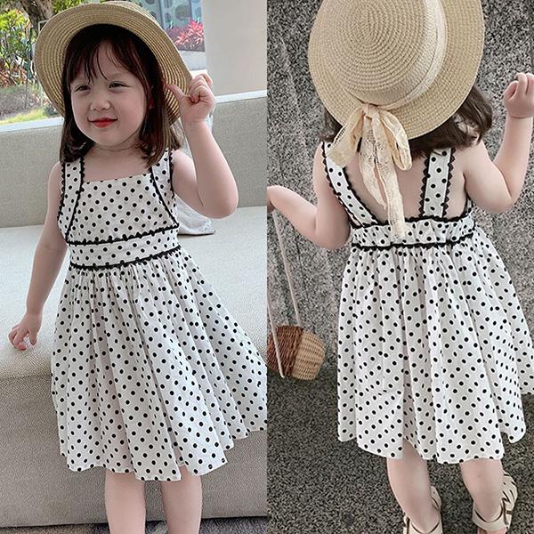 子供服 ワンピース キッズ 女の子 夏 キャミソール 水玉 キッズワンピース 韓国子ども服 子供ドレス Dress ベビー服 お姫様 おしゃれ 可愛い カジュアル 新品 Y アユストア 通販 Yahoo ショッピング