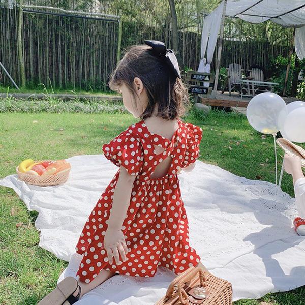 子供服 ワンピース キッズ 女の子 夏 半袖ワンピース 水玉 韓国子ども服 子供ドレス Dress ベビー服 お姫様 おしゃれ 可愛い カジュアル 新品 90 100 110 1 Y アユストア 通販 Yahoo ショッピング