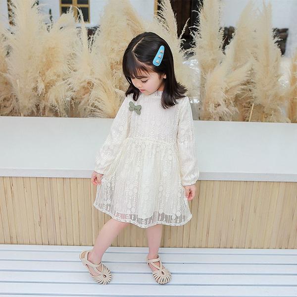 子供服 ワンピース キッズ 女の子 長袖 レースワンピース 蝶結び 春服 韓国子供服 子供ドレス Dress 子ども服 ベビー服 お姫様 おしゃれ 可愛い カジュアル 新品 Y アユストア 通販 Yahoo ショッピング