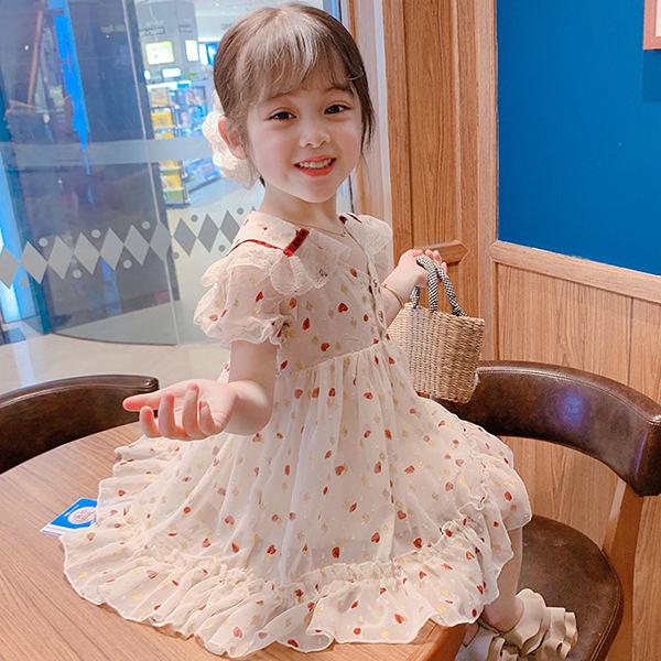 子供服 ワンピース キッズ 女の子 夏服 半袖ワンピース 花柄 折り襟 韓国子ども服 ベビー服 子供ドレス 誕生日 七五三 赤ちゃん お姫様 おしゃれ 可愛い 新品 Y アユストア 通販 Yahoo ショッピング