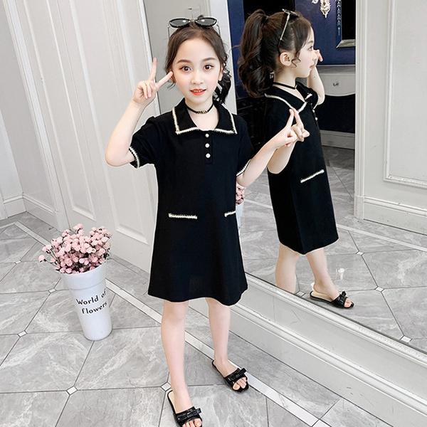 子供服 ワンピース 160 韓国子ども服 キッズ 女の子 夏服 半袖ワンピース ロングtシャツ 子供ドレス 結婚式 誕生日 ベビー服 ジュニア お姫様 おしゃれ 可愛い Y アユストア 通販 Yahoo ショッピング